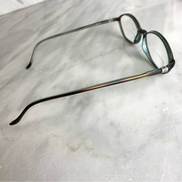 Chaps Ralph Lauren Eyeglasses Frames Women's 130 RL1353 Brown Teal with Case - Picture 10 of 13